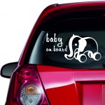 Car sticker - Baby on board 30